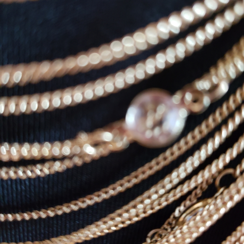 Bcbgmaxazria Multi Chain Necklace - image 5